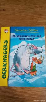 Geronimo Stilton: de verschrikkelijke sneeuwrat, Ophalen of Verzenden, Zo goed als nieuw