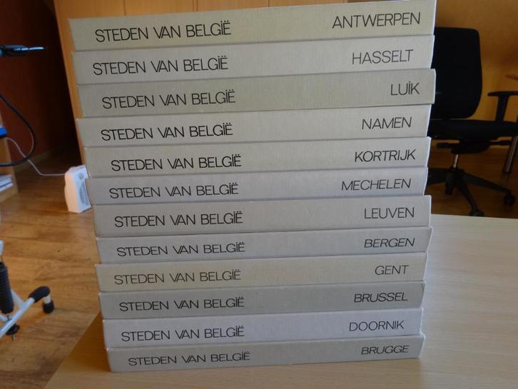 Boeken: steden van België, Boeken, Prentenboeken en Plaatjesalbums, Zo goed als nieuw, Plaatjesalbum, Ophalen of Verzenden