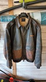 Veste cuir  type aviateur, Ophalen of Verzenden, Zo goed als nieuw