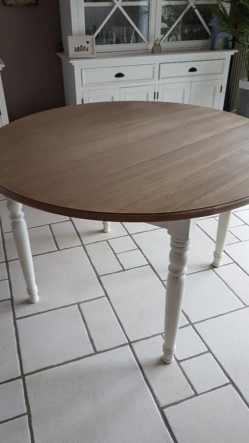 Table à manger ronde, Maisons du Monde, Huis en Inrichting, Tafels | Eettafels, Gebruikt, Rond, Grenenhout, Overige houtsoorten