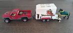 Schleich pick-up met trailer, Ophalen, Gebruikt