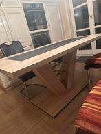 Eettafel en stoelen - nieuwstaat!, Ophalen of Verzenden