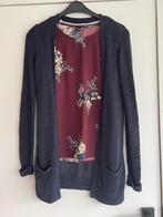 Bloesje korte mouwen en gillet, Kleding | Dames, Truien en Vesten, Ophalen of Verzenden, Gedragen, Maat 36 (S), Blauw