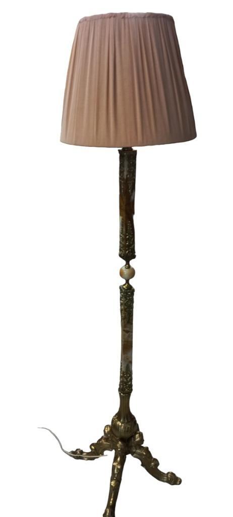 onyx staande lamp, Antiek en Kunst, Antiek | Verlichting, Ophalen