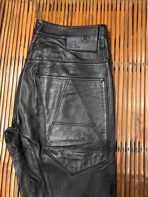 Afleiding Oost Timor niet ② G star raw leren broek - Afrojack maat 32/34 — Spijkerbroeken en Jeans —  2dehands