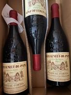 3 bouteilles de Chateauneuf Du Pape 2003 Cuvée du Baron, Collections, Pleine, Enlèvement, Vin rouge, France