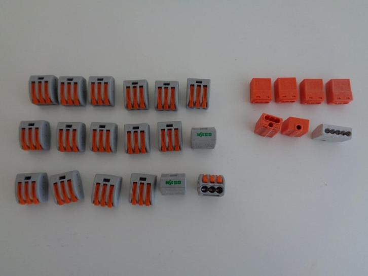 Connection pour fil électrique, Bricolage & Construction, Éclairage de chantier, Comme neuf, Autres types, Enlèvement ou Envoi