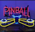 Pinball neon en veel andere USA gameroom decoratie neons, Ophalen of Verzenden, Nieuw, Lichtbak of (neon) lamp