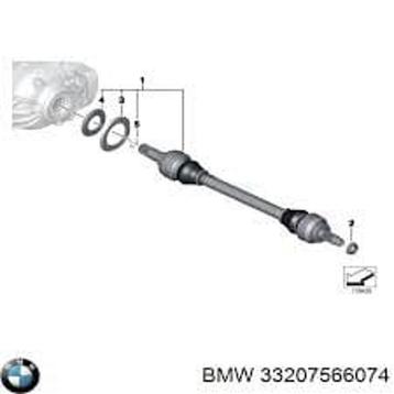 Aandrijfas BMW F01 F02 F03 F04 aandrijfas BMW F06 F07 F12 F1 beschikbaar voor biedingen
