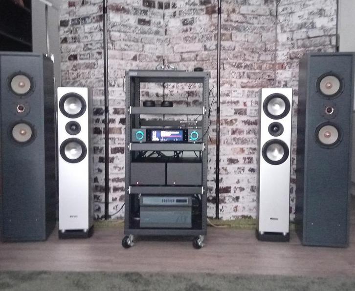 Canton Vento 870 DC Luidspreker, Audio, Tv en Foto, Luidsprekerboxen, Zo goed als nieuw, Front, Rear of Stereo speakers, 120 watt of meer