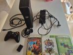 Xbox 360 super slim console + games, Games en Spelcomputers, Spelcomputers | Xbox 360, Verzenden, Zo goed als nieuw