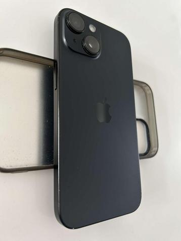 Iphone 15 128 gb zwart  beschikbaar voor biedingen