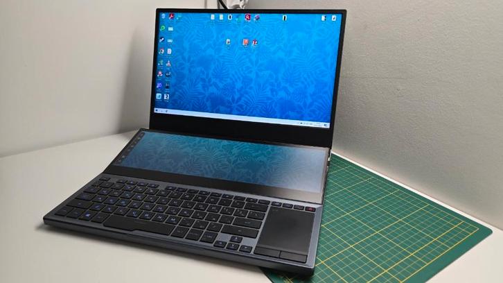 Asus Zephyrus Duo 15 GX550L, Informatique & Logiciels, Ordinateurs portables Windows, Comme neuf, SSD, 32 GB, Qwerty, Gaming, Enlèvement