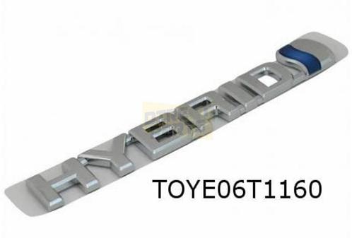 Toyota RAV4 embleem tekst ''Hybrid'' achterzijde Origineel!, Auto-onderdelen, Carrosserie, Toyota, Nieuw, Verzenden