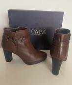 SCAPA - Bottines en cuir brun - pointure 38, Enlèvement, Comme neuf, Brun
