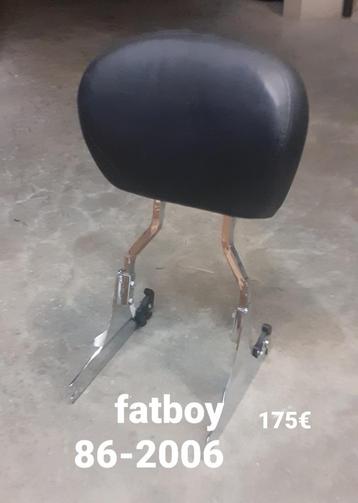 Afneembare sissybar voor harley fatboy Bj 86 - 06, Enlèvement