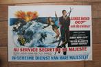 filmaffiche James Bond On Her Majesty's Secret filmposter, Verzamelen, Rechthoekig Liggend, Ophalen of Verzenden, Zo goed als nieuw