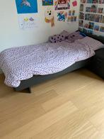 Volledige slaapkamer - donkergrijs - incl lattenbodem, Kinderen en Baby's, Kinderkamer | Complete kinderkamers, Ophalen, Gebruikt