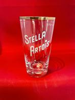 bierglas Stella Artois met gouden rand, Enlèvement ou Envoi, Utilisé, Verre ou Verres, Stella Artois