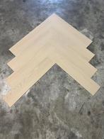 Restpartij 78m2 visgraat plak pvc, Ophalen, Zo goed als nieuw, Hout