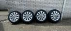 Volkswagen velgen met zomerbanden – 195/55 R16 V XL, Ophalen, Zo goed als nieuw