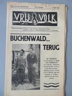 Vrij Volk, résistant aux magazines de la Seconde Guerre mond, Collections, Autres, Livre ou Revue, Enlèvement ou Envoi