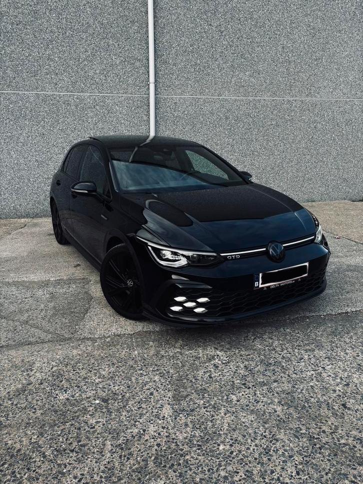GOLF 8 GTD ZWARTE EDITIE, Auto's, Volkswagen, Particulier, Golf, ABS, Achteruitrijcamera, Adaptieve lichten, Adaptive Cruise Control