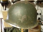 militaria wo2 us M1 helm (843E), Ophalen of Verzenden