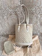 LOUIS VUITTON Bucket Mini Lin-modeltas, Ophalen of Verzenden, Zo goed als nieuw