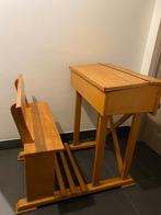 schoolbankje, Huis en Inrichting, Bureaus, Ophalen, Zo goed als nieuw, Bureau