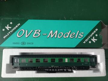 OVB MODELS - Voiture de tourisme NMBS/SNCB, Enlèvement, Neuf, Courant continu, Wagon