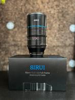 Sirui 75mm T2.9 1.6x Full frame anamorphic lens for Canon RF, Audio, Tv en Foto, Foto | Lenzen en Objectieven, Nieuw