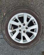Hyundai-velgen met zomerbanden, Auto-onderdelen, Banden en Velgen, Ophalen, Gebruikt, Banden en Velgen, 17 inch