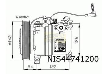 Nissan Primera P10/ 100NX / Serena (1.6 / 2.0) compressor AC beschikbaar voor biedingen