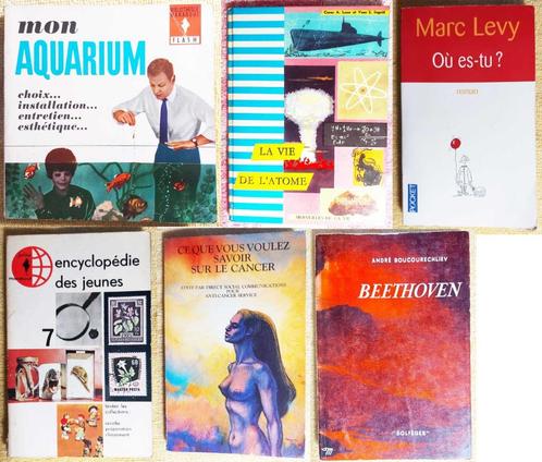 6 Livres Divers, Boeken, Overige Boeken, Gelezen, Ophalen of Verzenden