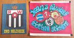 Jaren 60 (like panini) "Jean's" Badge Molenbeek + zakje!, Hobby en Vrije tijd, Ophalen of Verzenden, Zo goed als nieuw, Sticker