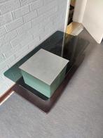 Table basse vintage avec lampe, Maison & Meubles, Enlèvement, Utilisé