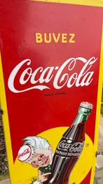 Assiette en émail Coca Cola Sprite Boy., Collections, Comme neuf, Enlèvement, Panneau publicitaire