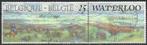 Belgie 1990 - Yvert/OBP 2376 - Slag van Waterloo (ST), Timbres & Monnaies, Timbres | Europe | Belgique, Affranchi, Envoi, Oblitéré
