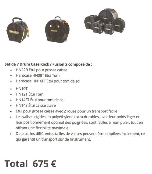 Drum Set in Case, Muziek en Instrumenten, Drumstellen en Slagwerk, Zo goed als nieuw, Overige merken, Ophalen