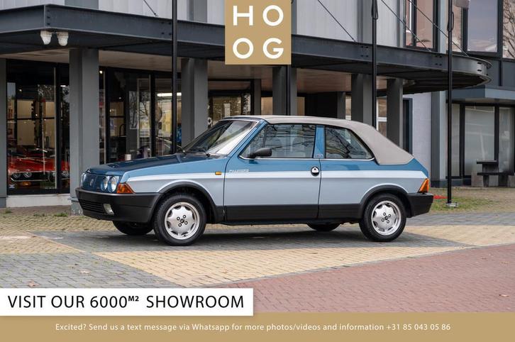 Fiat Ritmo Super Cabrio 100S (bj 1985), Auto's, Oldtimers, Bedrijf, Te koop, Open dak, Fiat, Benzine, Cabriolet, 2 deurs, Handgeschakeld