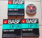 BASF HiFi band 18 cm – 1x LP 35 & 2x DP26, Ophalen of Verzenden, Bandrecorder, Met banden