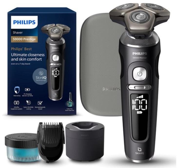 Scheermachine Philips S9000 Prestige, Elektronische apparatuur, Persoonlijke Verzorgingsapparatuur, Zo goed als nieuw, Scheren en Epileren