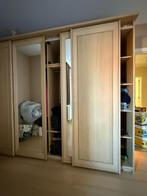 Stevige en extra ruime kleerkast, Huis en Inrichting, Kasten | Kleerkasten, Ophalen, 200 cm of meer, Eikenhout, Met hangruimte