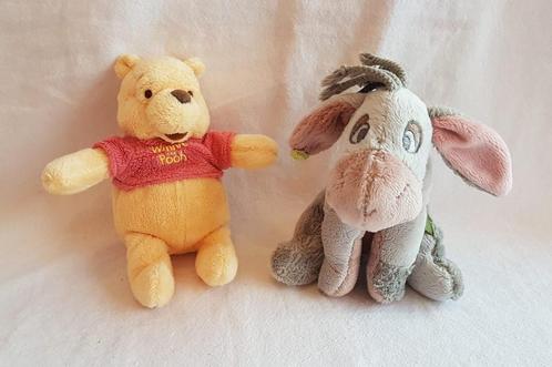 Knuffel klein Winnie de Pooh en Igor 15H 9B + 15H 12B, Verzamelen, Disney, Zo goed als nieuw, Knuffel, Winnie de Poeh of vrienden