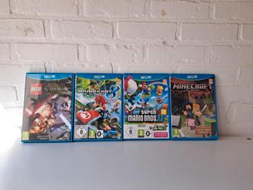 Nintendo Wii U game lot te koop, Games en Spelcomputers, Games | Nintendo Wii U, Ophalen of Verzenden, Zo goed als nieuw