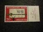 Zwitserland/Suisse 1960 Mi 693** Postfris/Neuf, Postzegels en Munten, Postzegels | Europa | Zwitserland, Verzenden