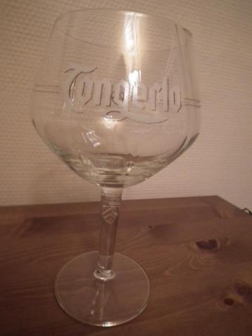 1 bierglas (Tongerlo) hoogte 18 cm/diameter 8 cm beschikbaar voor biedingen