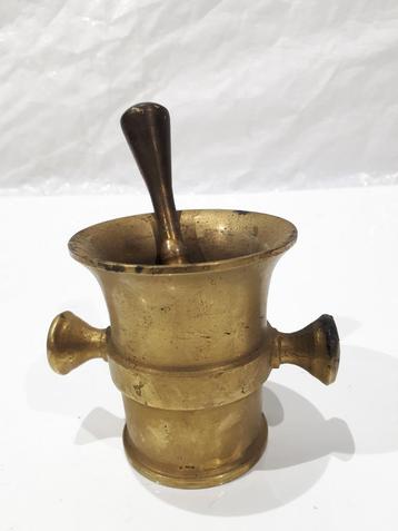 Ancien mortier avec pillon, Enlèvement ou Envoi, Bronze
