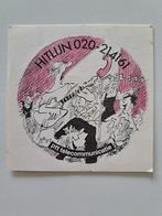 Vintage Sticker - PTT Telecommunicatie - Hitlijn, Ophalen of Verzenden, Zo goed als nieuw, Bedrijf of Vereniging